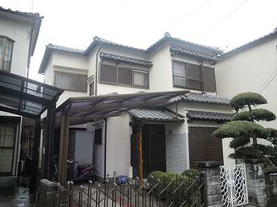 泉南市　K様邸　外壁塗装工事