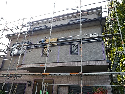 高槻市　Ｍ様邸　コーキング打ち替え工事