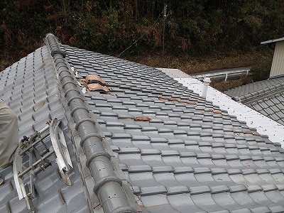 和歌山県Ｍ様邸屋根外壁トユ塗装工事