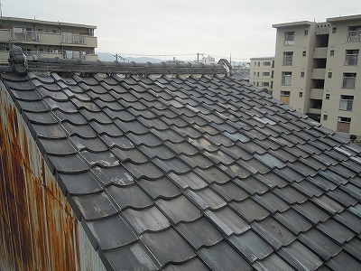 大阪市　Ｋ様邸　屋根葺き替え工事