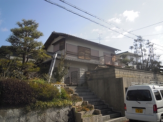 平群町　Ｏ様邸　トユ架け替え工事