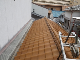 淀川区　Ｓ様邸　屋根葺き替え工事
