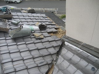 三郷町M様邸　雨漏り修理工事