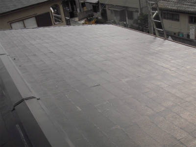 大和郡山市　Ｉ様邸　屋根工事（カバー工法）