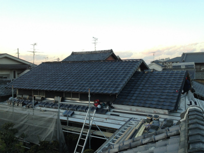 大和郡山市 Ｏ様邸屋根葺き替え工事