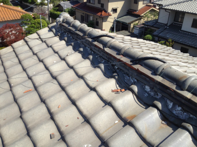 平群町　Ｆ様邸　棟積み替え工事