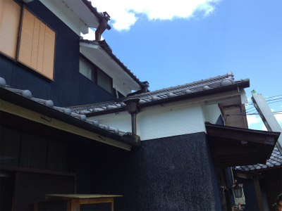 御所市 Ｔ様邸 樋架け替え工事