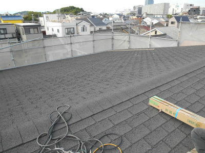 堺市 コーポ様物件 屋根カバー工事