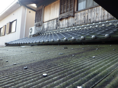 川西町 Ｍ様邸 テラス屋根張替え/樋架け替え工事