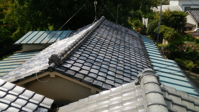 奈良市 Ｙ様邸 屋根葺き替え工事