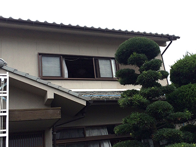 大和高田市 Ｉ様邸 玄関屋根葺き替え工事