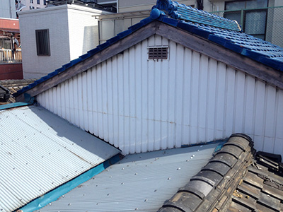 大阪市中央区 Ｙ様邸 屋根工事