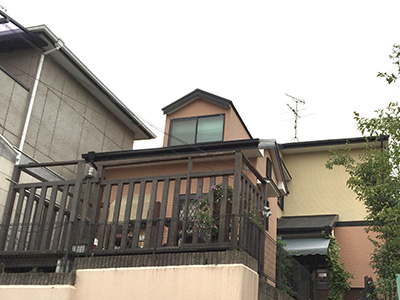 大和高田市 Ａ様邸 外壁･笠木 雨漏り補修工事