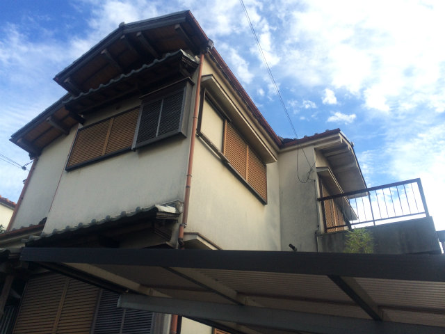 生駒市　F様邸　樋架け替え・瓦修繕工事