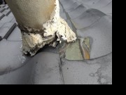 桜井市　K様邸　煙突周り防水処理工事