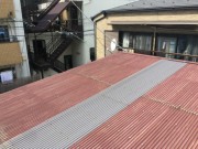 東京都　K様邸　波板張替、塗装工事