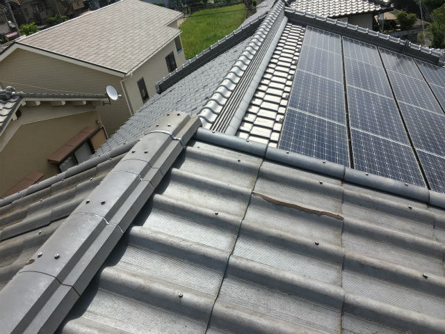奈良市　Ｋ様邸　棟板金工事