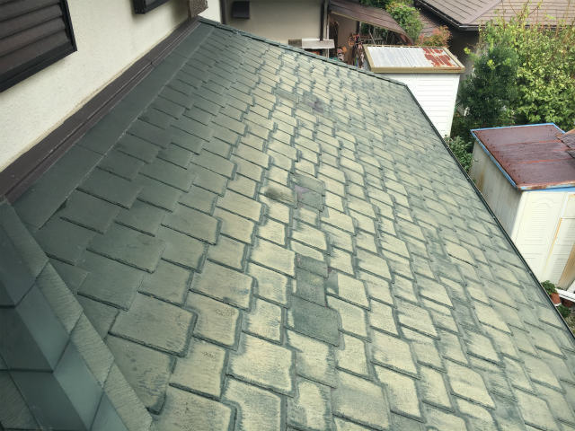 上牧町　S様邸　屋根部分カバー工事