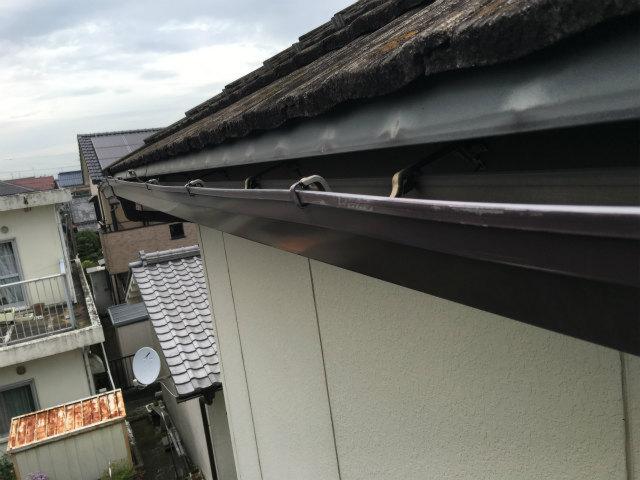 葛城市 森本様邸　樋架け替え工事