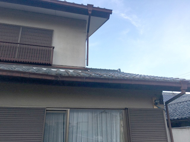 大和高田市M様邸　樋架け替え工事