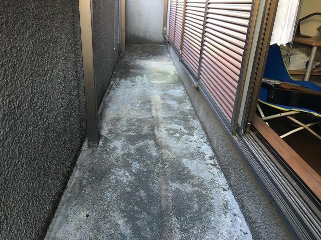 河内長野市K様邸　ベランダ防水工事