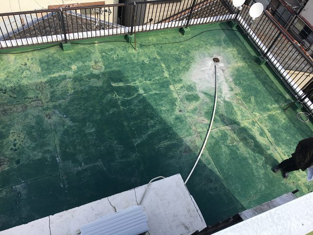 大阪市M様　防水工事