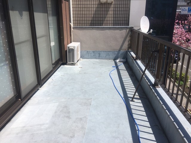 東京都世田谷区M様邸　防水工事　