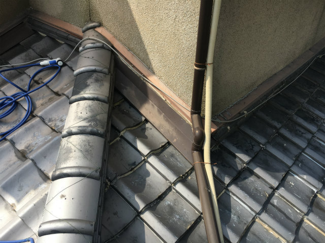 天理市　竹中様邸　屋根・樋工事