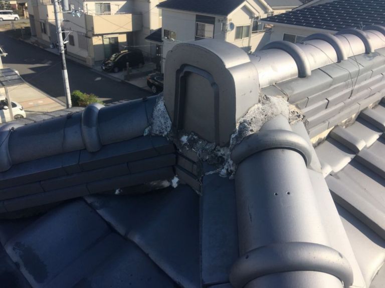 磯城郡川西町結崎　萩原様　棟積み替え工事