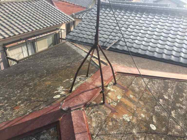 生駒市　工藤様邸　屋根カバー工事（ＭＦシルキー）
