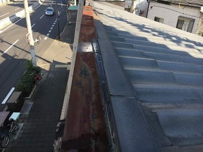 住之江区　吉田様邸　板金工事