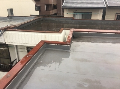 大阪市　M様邸　板金・塗装工事
