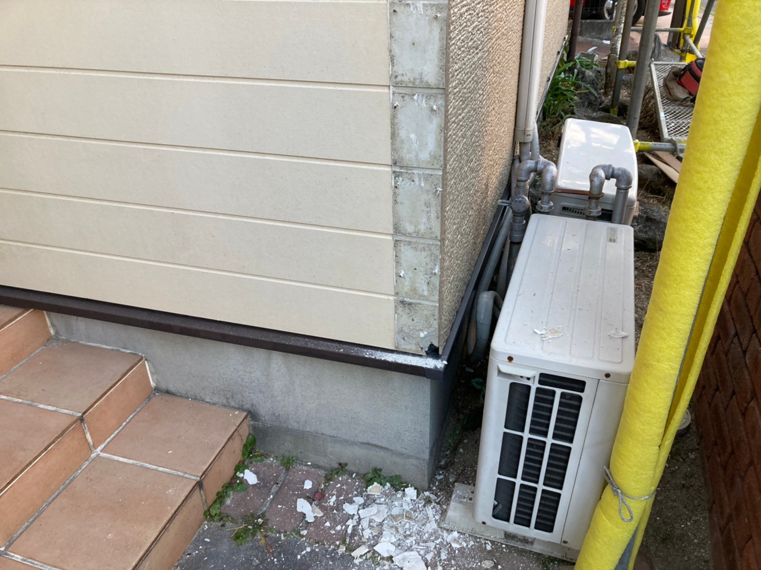 水切り取り付け工事