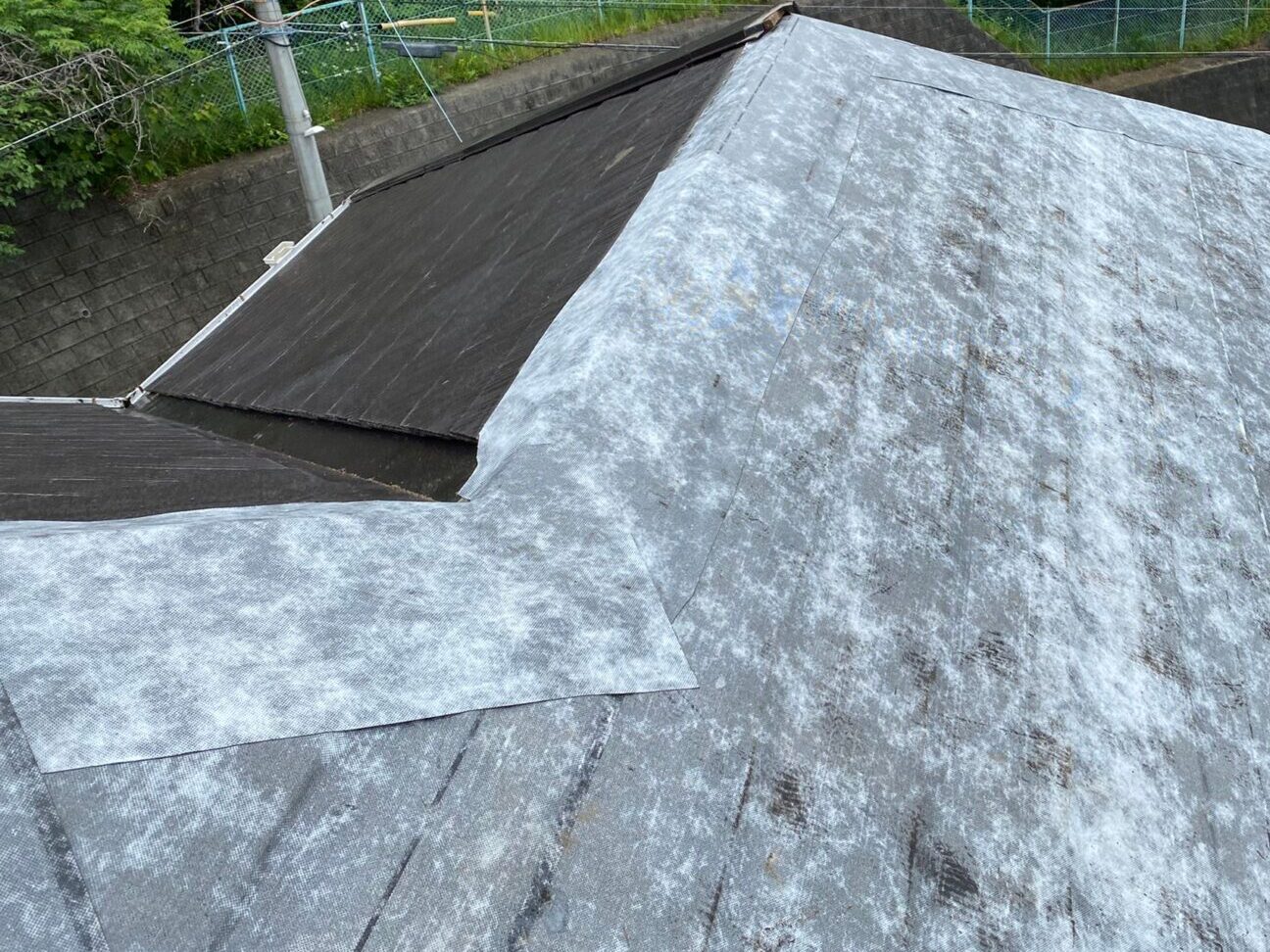 屋根カバー工事