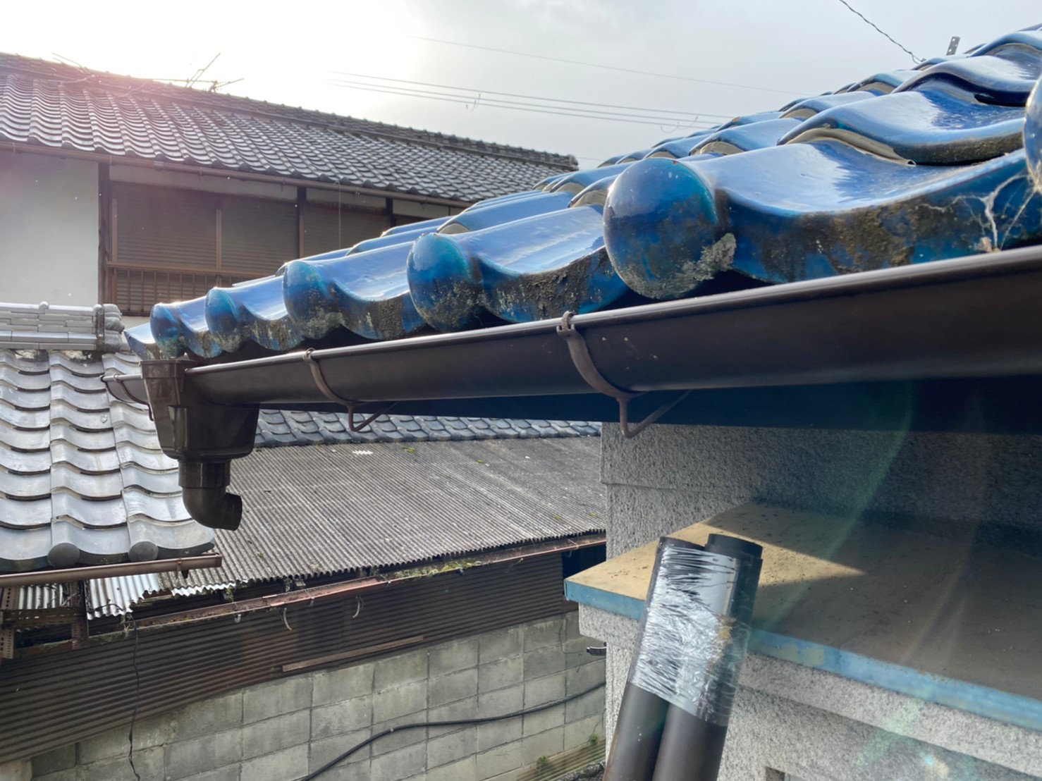 雨とい架け替え工事