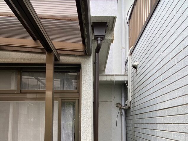R5.6/13　堺市　Ｙ様邸　雨とい修理工事