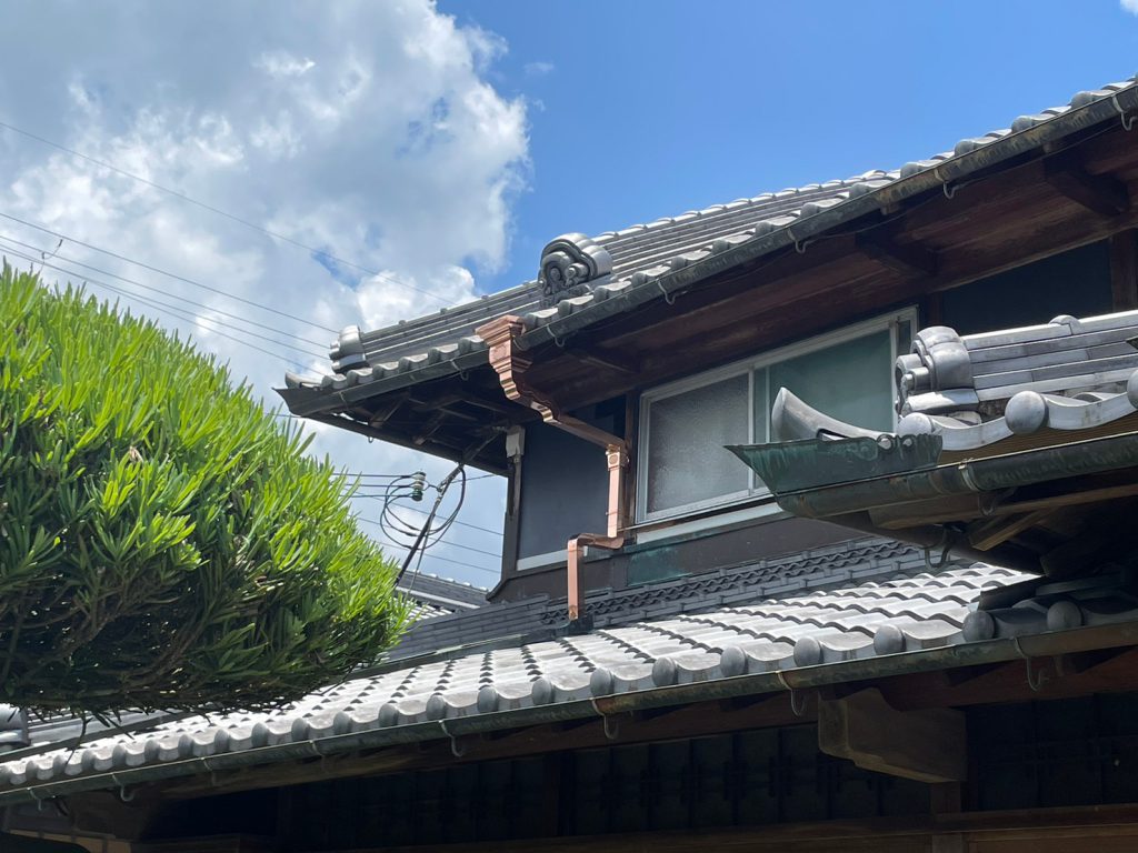 R5.6/16　五條市　Ｔ様邸　雨とい修理工事
