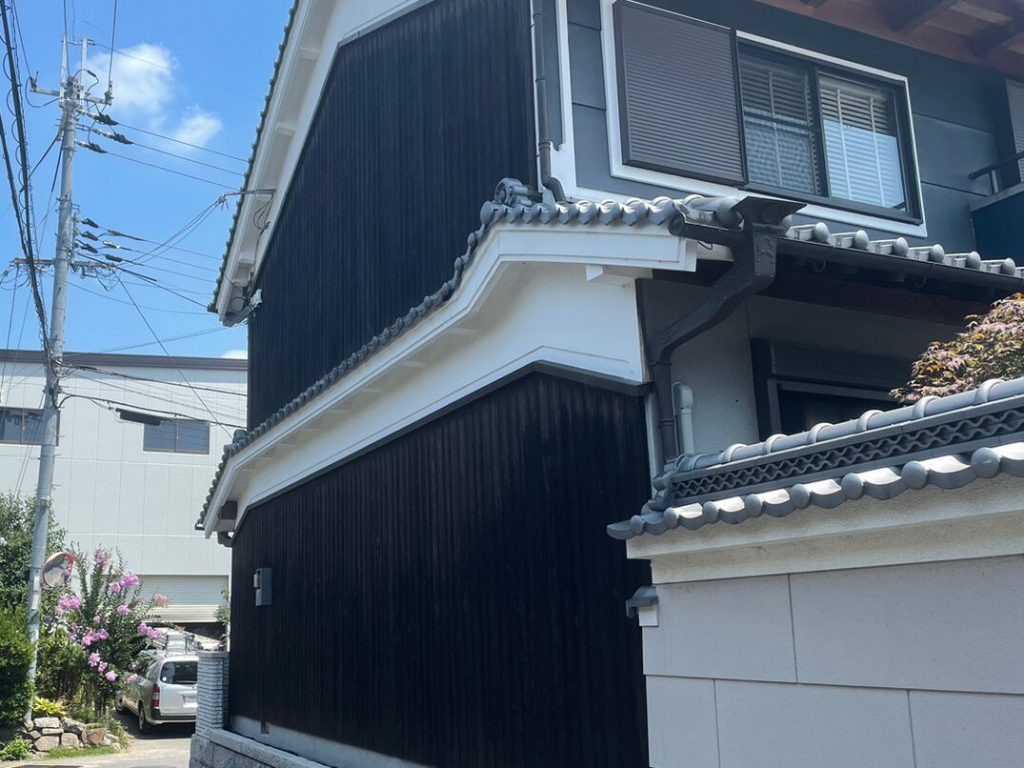R5.7/19～7/28　安堵町　K様邸　雨漏り修理工事+塗装工事