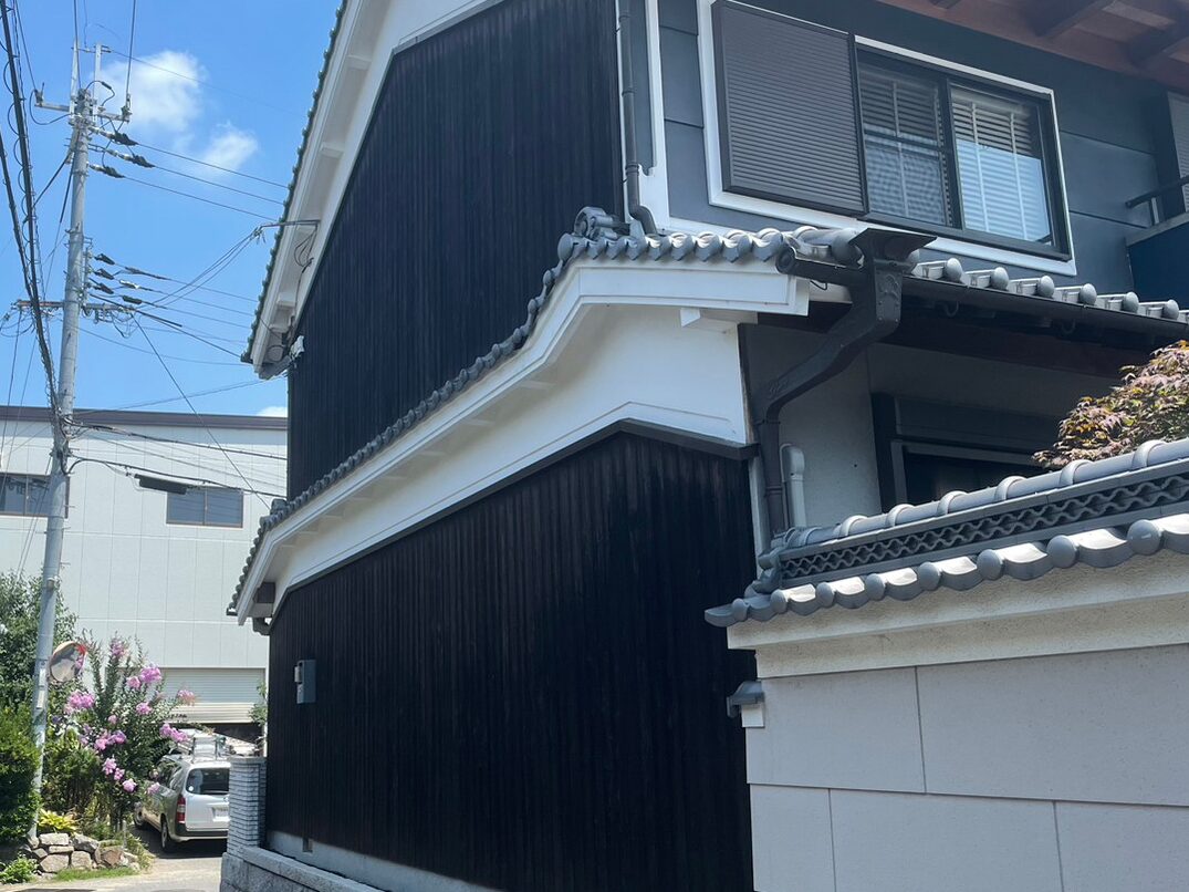 R5.7/19～7/28　安堵町　K様邸　雨漏り修理工事+塗装工事