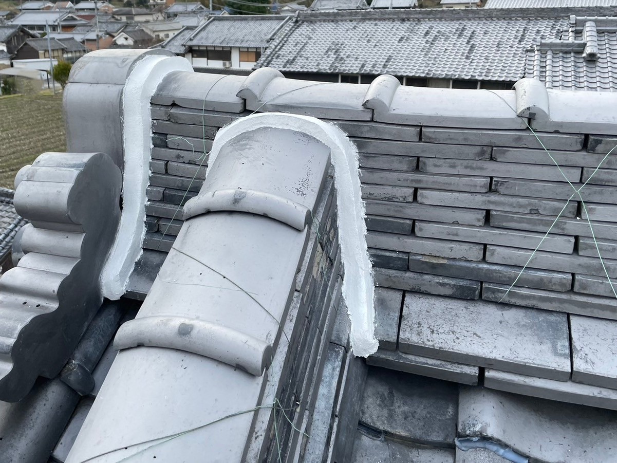 R6.1/8～1/11　御所市　T様邸　屋根修理工事