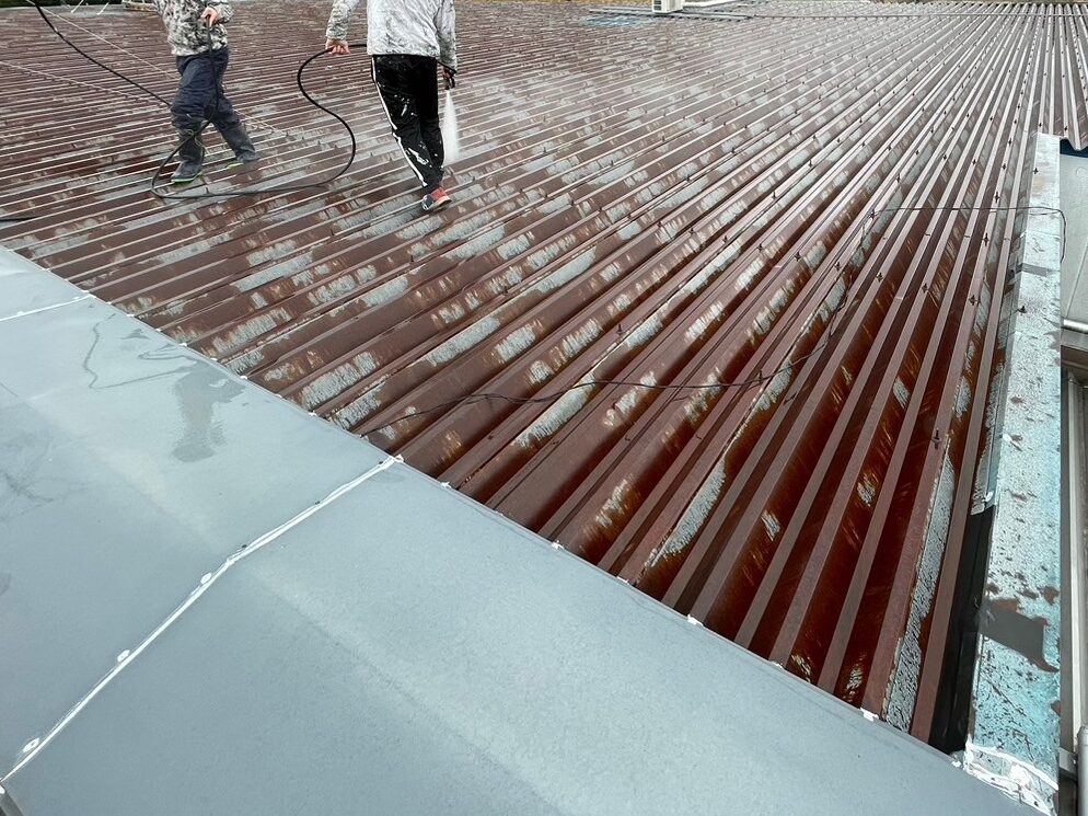 屋根塗装工事 