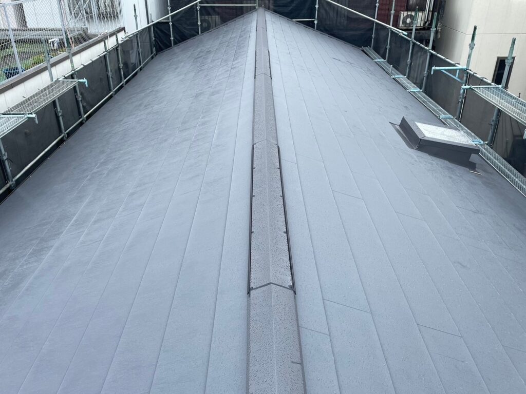 R6.3/16～4/4　東大阪市　屋根葺き替え、雨とい工事