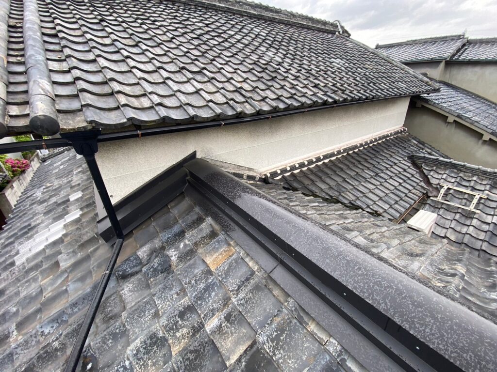 R6.4/29～4/30　松原市　関本様　雨とい、壁修理工事