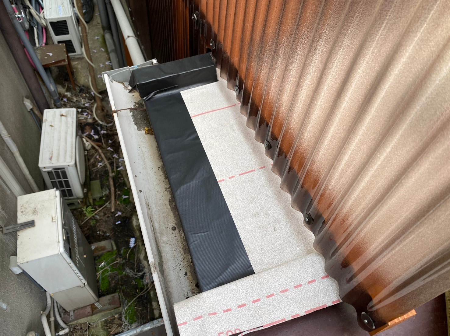 屋根修理工事