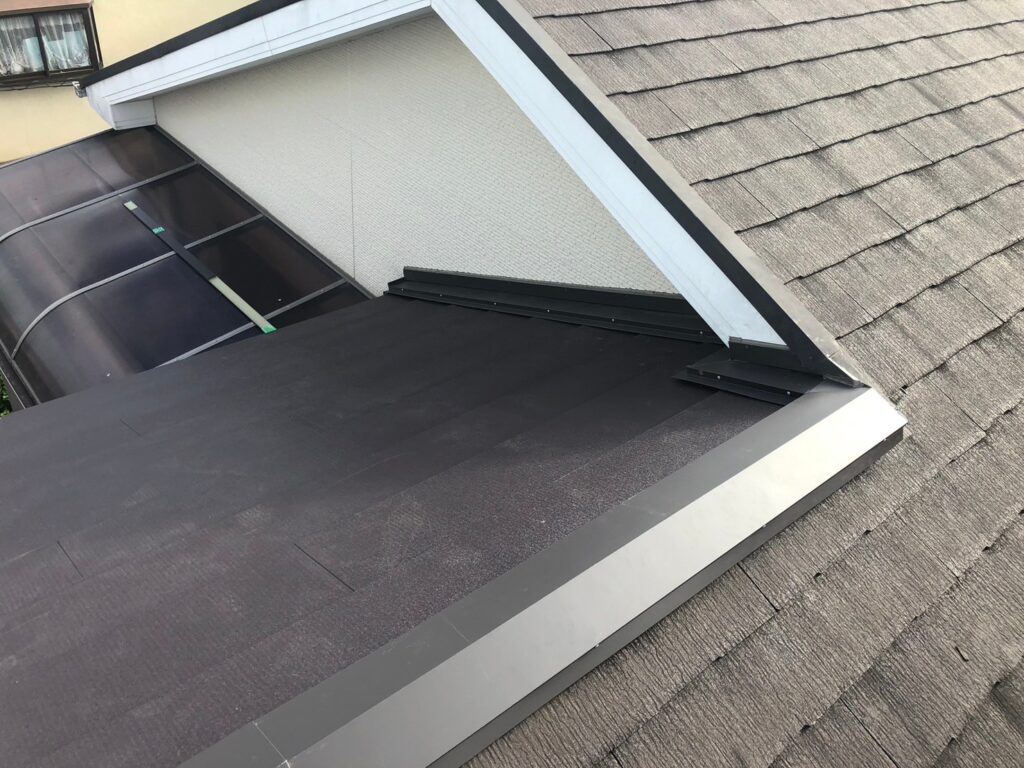 R6.7/16～7/17　橿原市　A様邸　屋根部分カバー工事