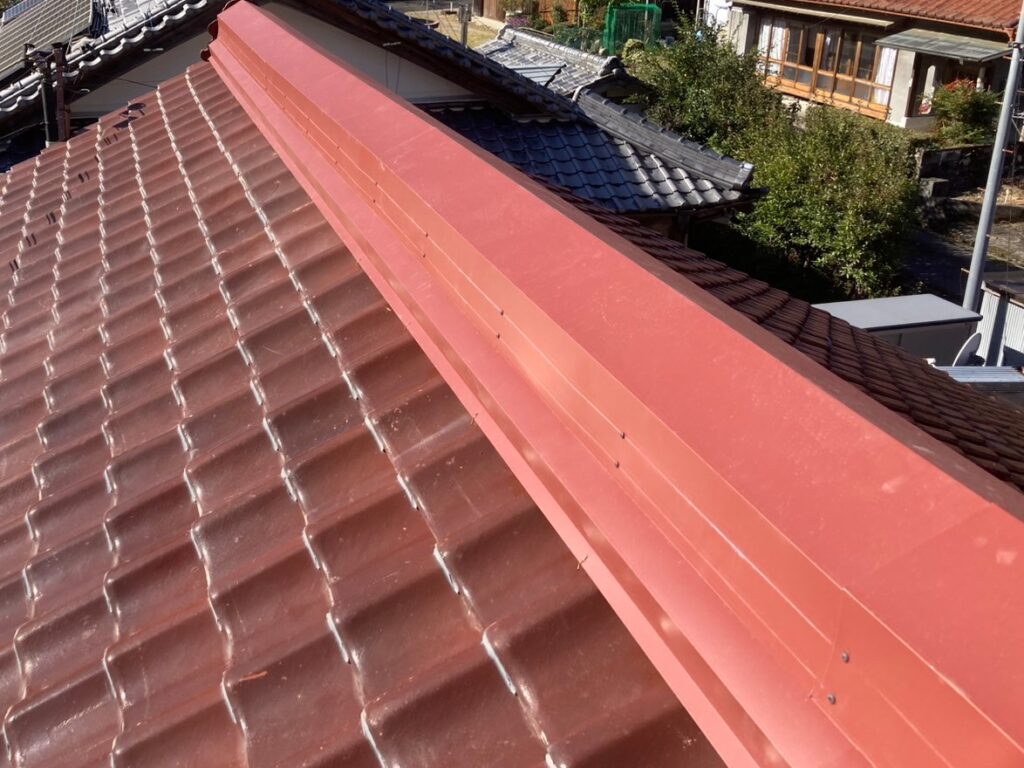 R6.11/27〜11/30　上北山村　H様　ご実家屋根修理工事