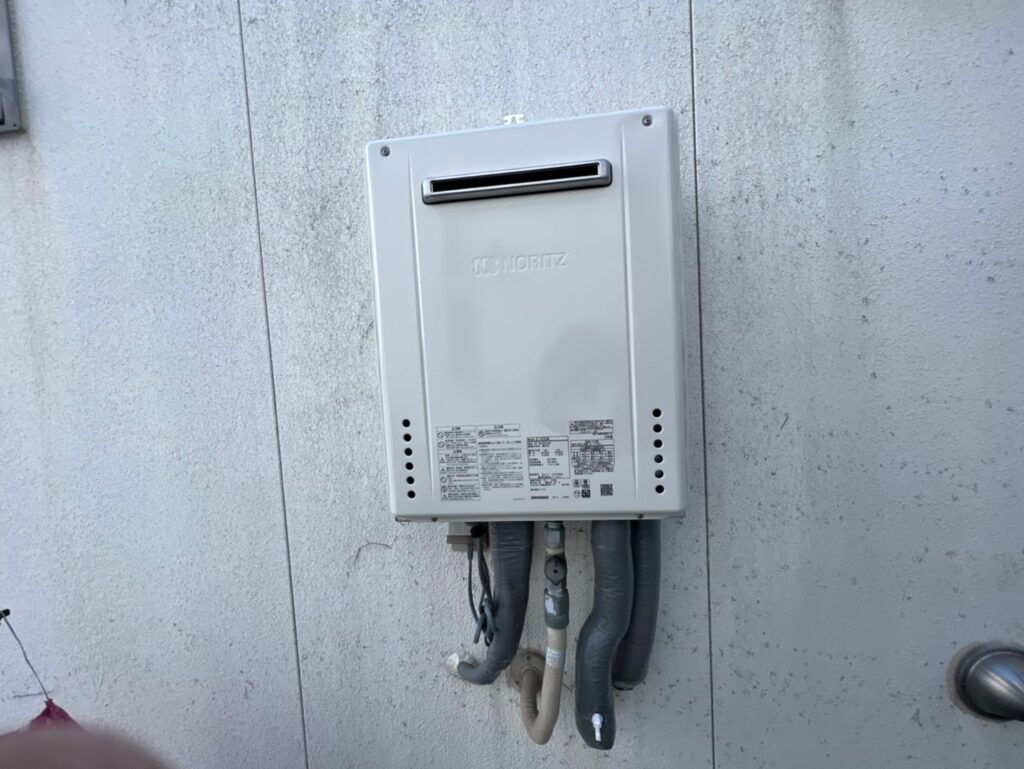 R6.12/5～12/7　西宮市　Y様邸　給湯器入れ替え工事