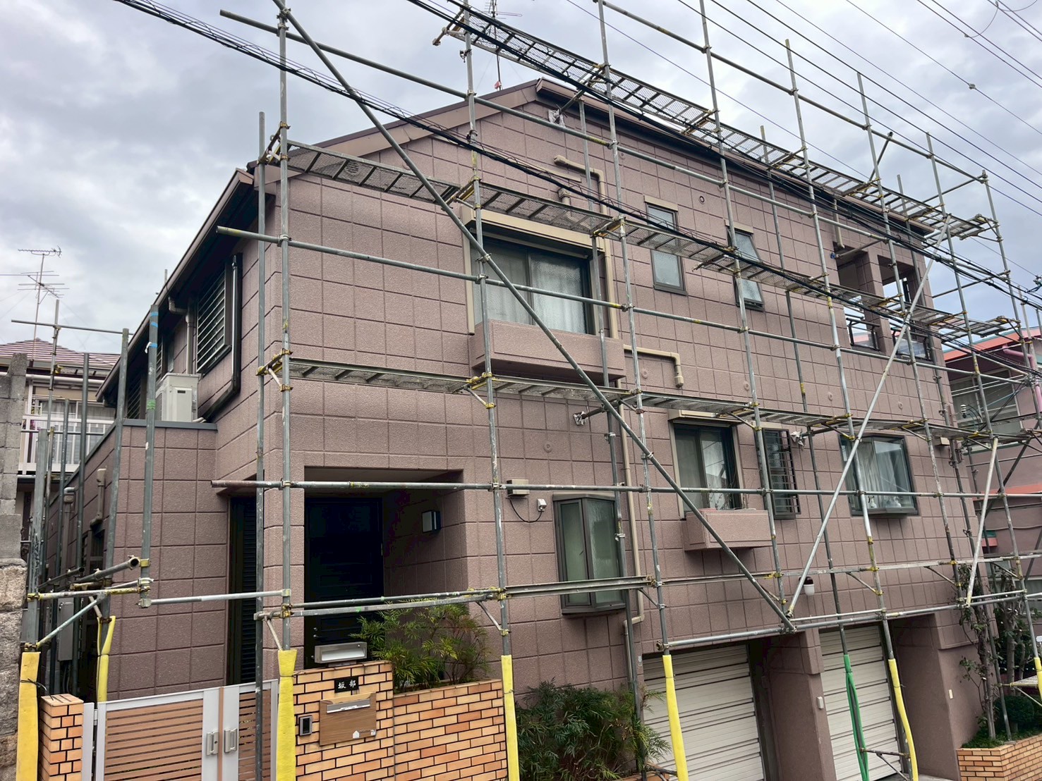 足場工事