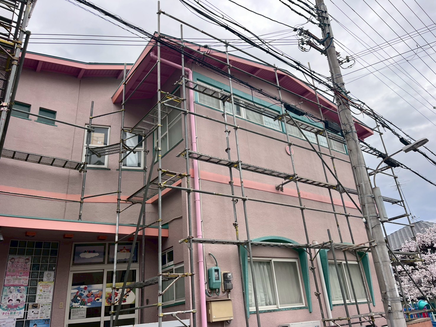 足場工事