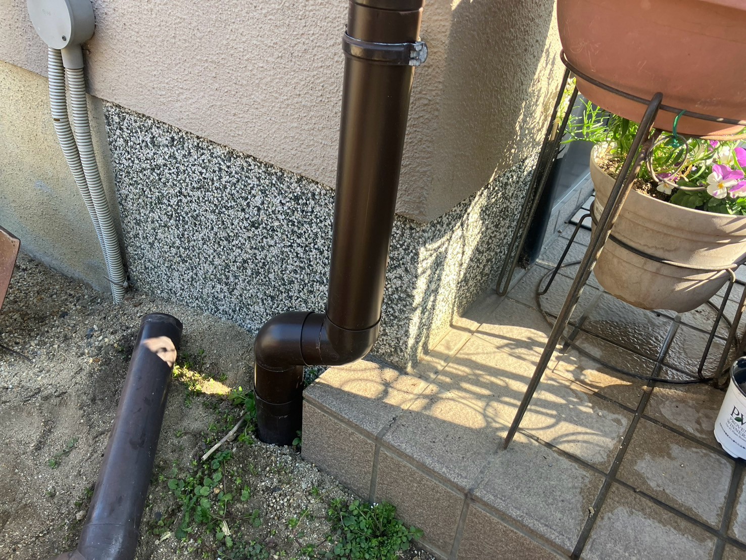 R7.3/10 生駒市 F様邸 雨とい修理工事